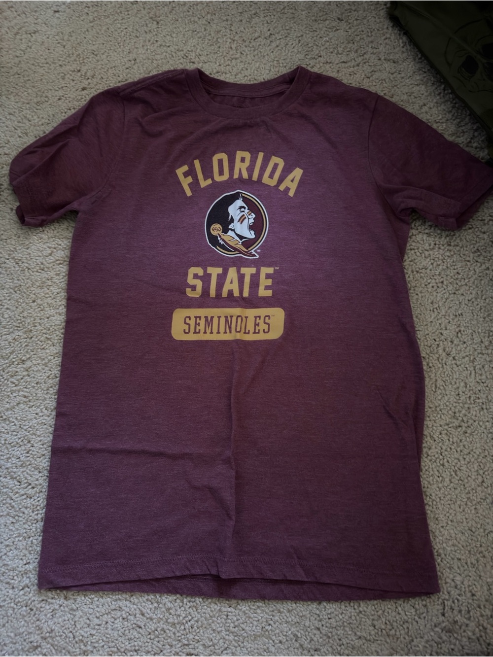 Light plum FSU tshirt